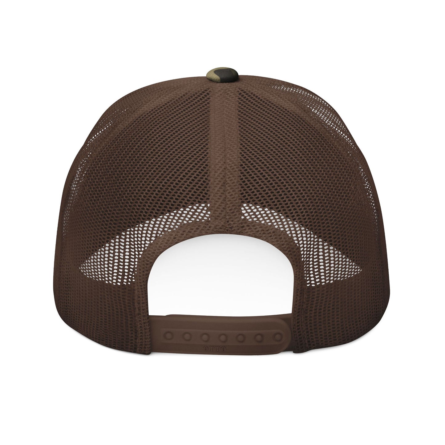 I Am The Cherry On Top Embroidered Camouflage Trucker Hat
