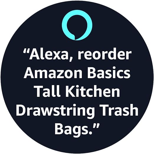 Basics Tall Kitchen Drawstring Trash Bags, 13 Gallon, 120 Count