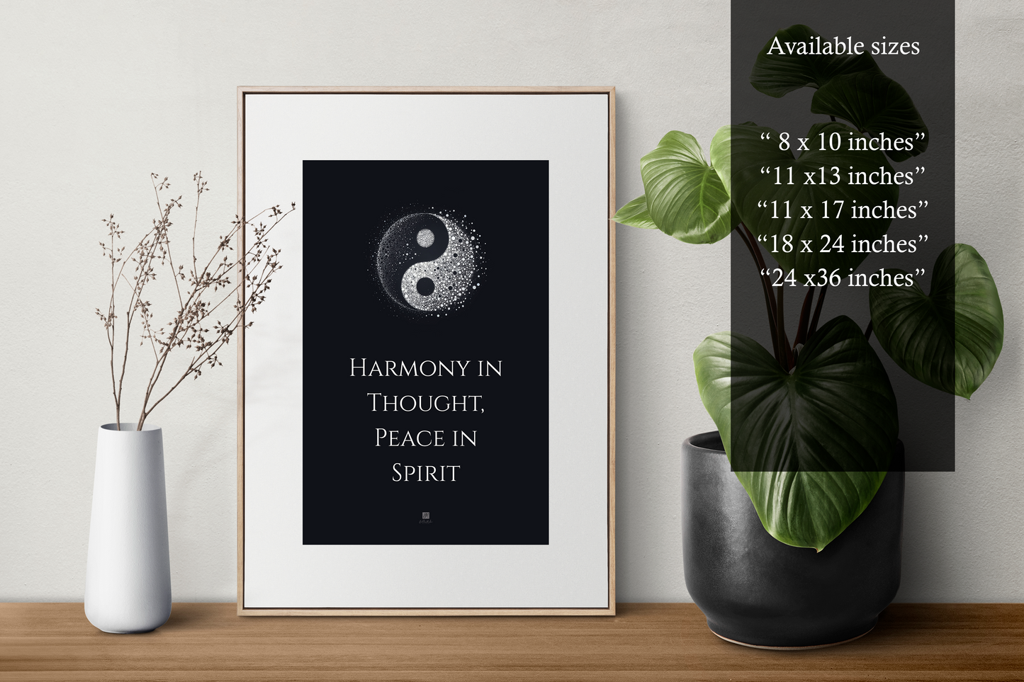 Harmony In Thoughts Mockup