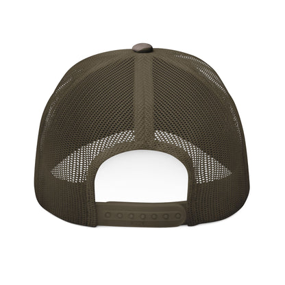I Am The Cherry On Top  Embroidered Camouflage Trucker Hat