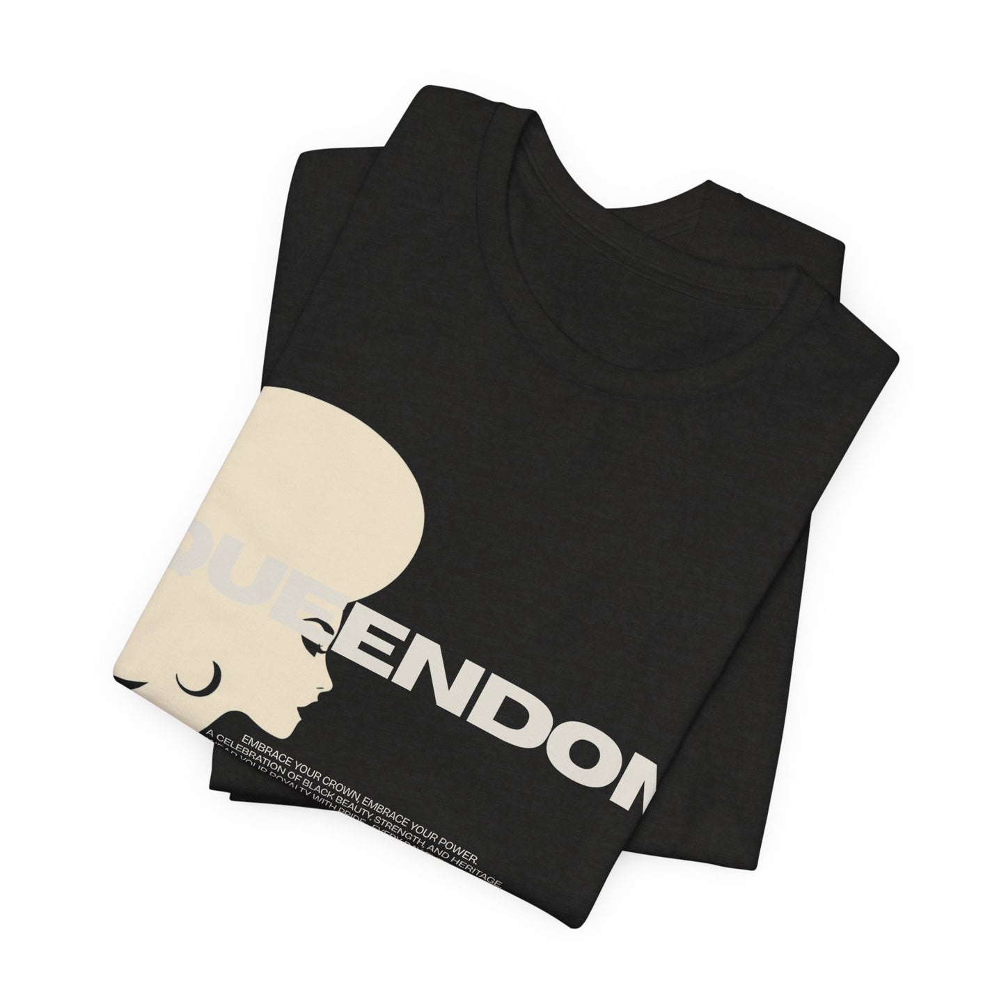 Dendon 'Crown Your Confidence' Graphic Tee — Retro Silhouette Streetwear