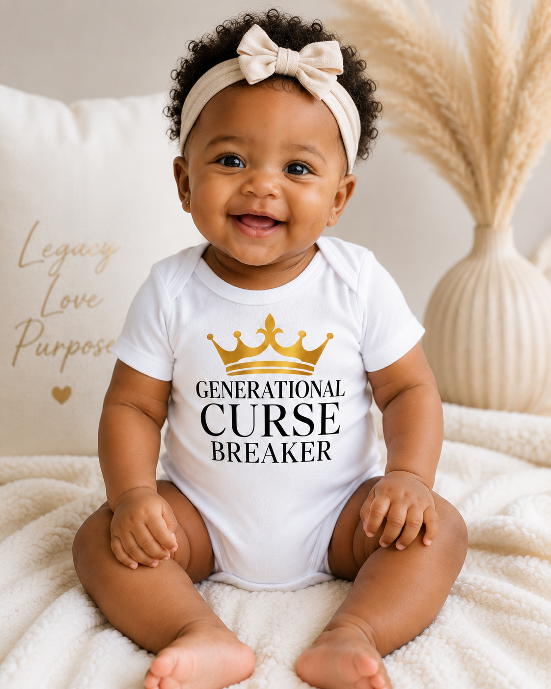 Generational Curse Breaker Baby Onesie