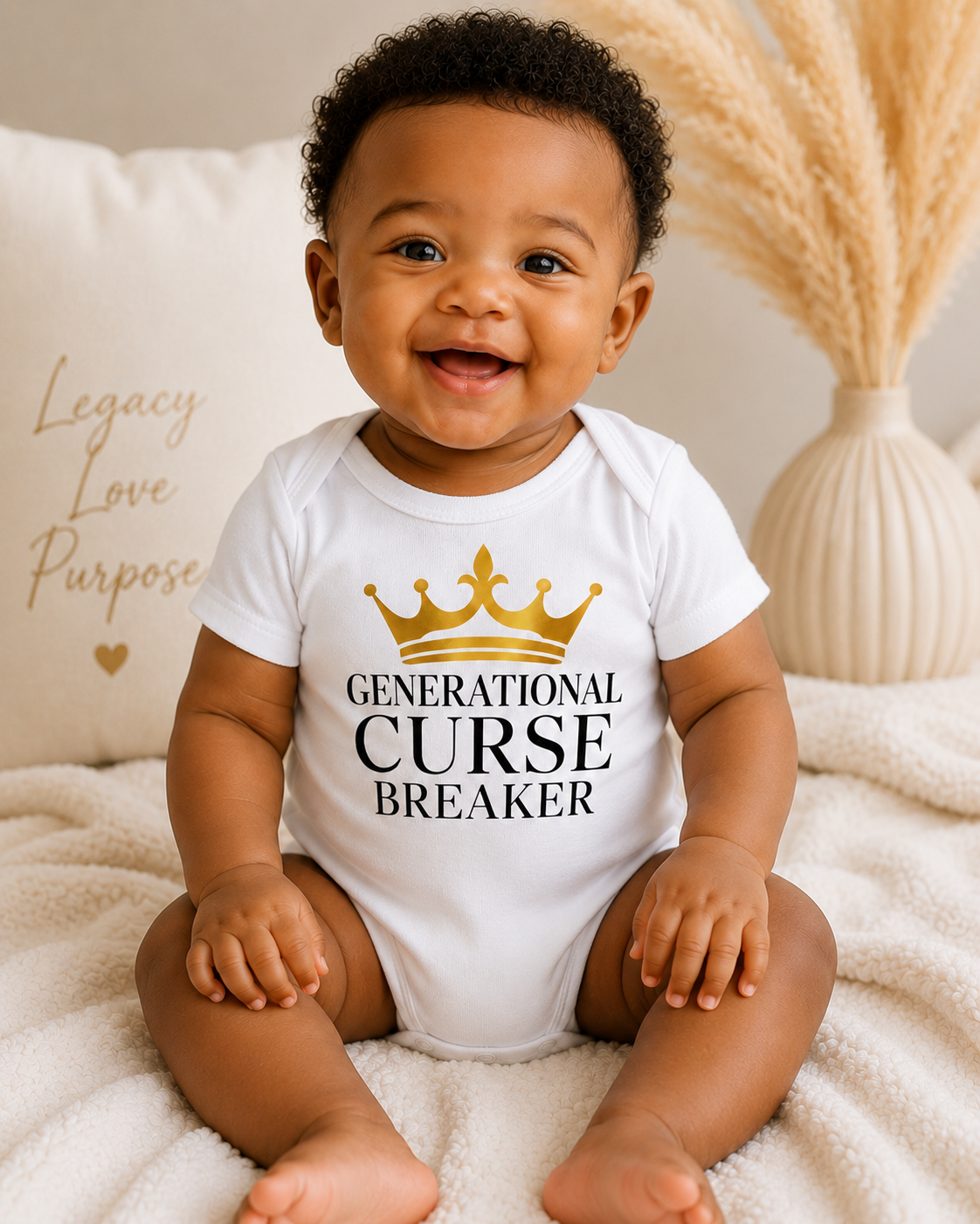 Generational Curse Breaker Baby Onesie