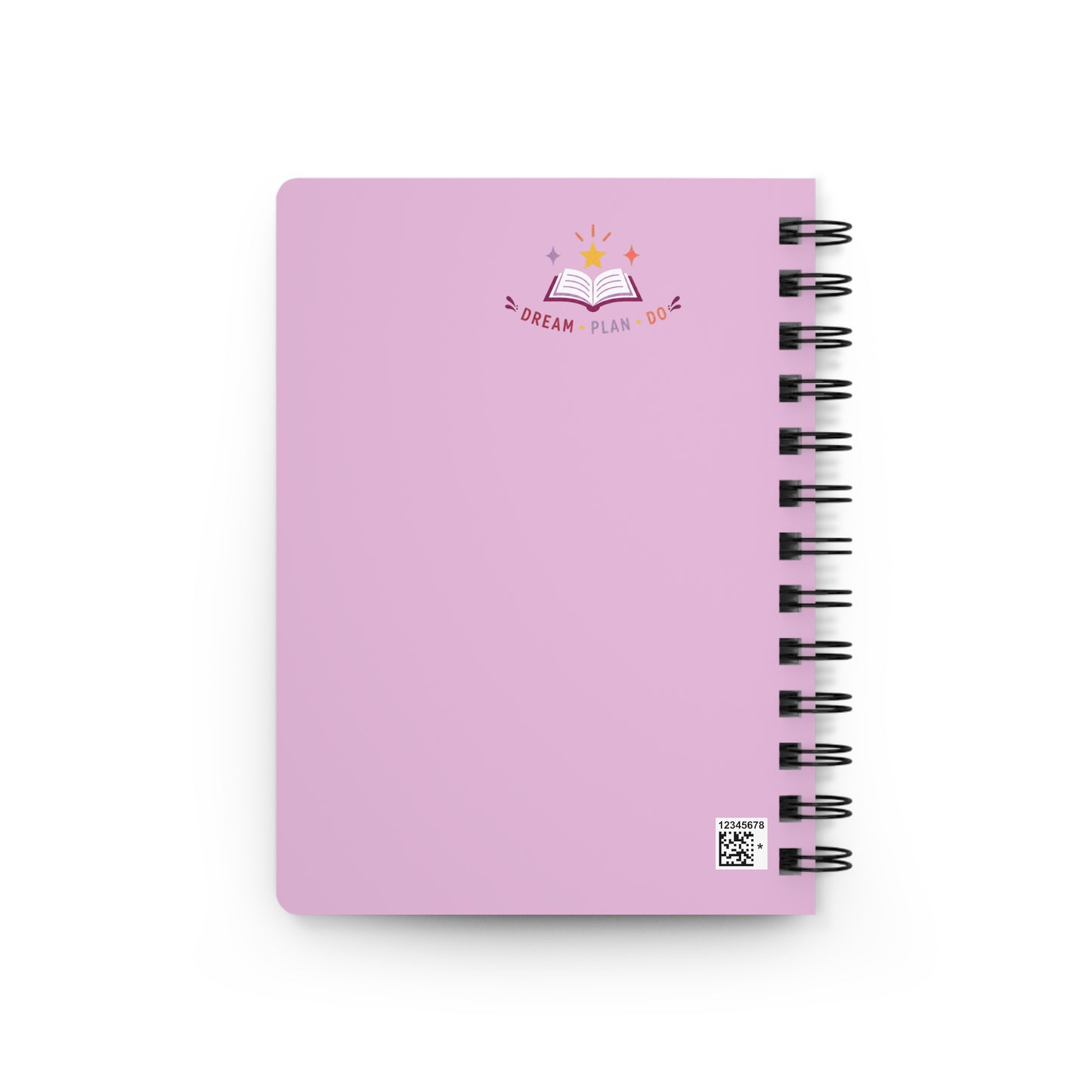 Big Dreams Start Here Spiral Notebook – Inspirational Girls’ School Journal