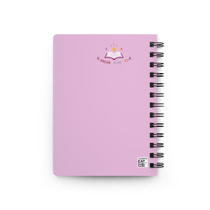 Big Dreams Start Here Spiral Notebook – Inspirational Girls’ School Journal