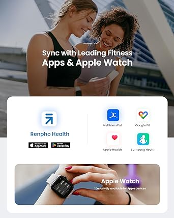 RENPHO Smart Scale for Body Weight, FSA HSA Eligible, Digital