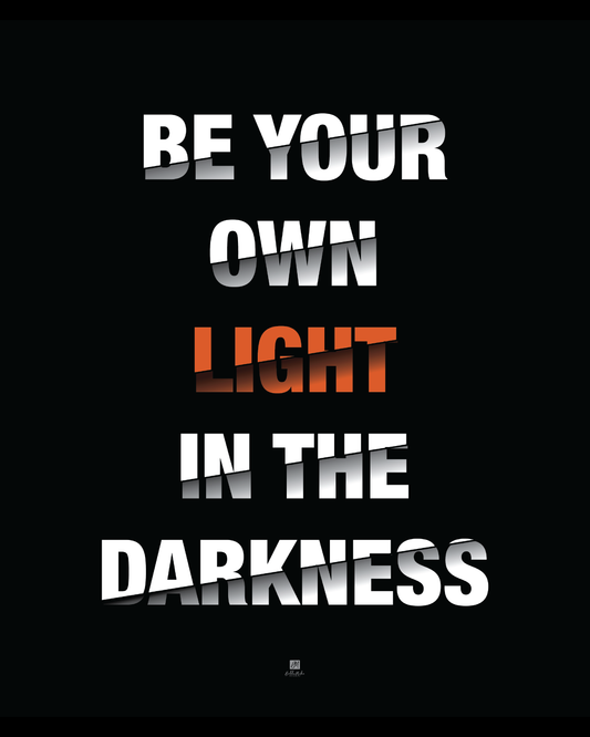 Be The Light in The Darkness Canvas