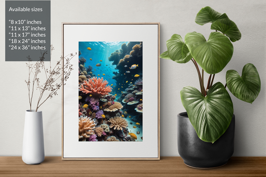 Coral Reefs Mockup