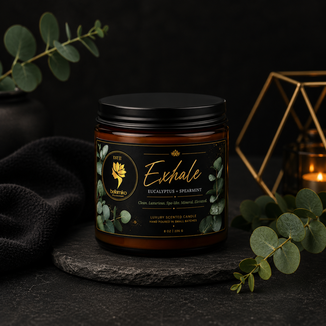 Exhale – 8 oz Soy Candle
