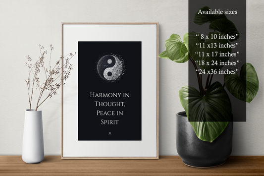 Harmony In Thoughts Mockup