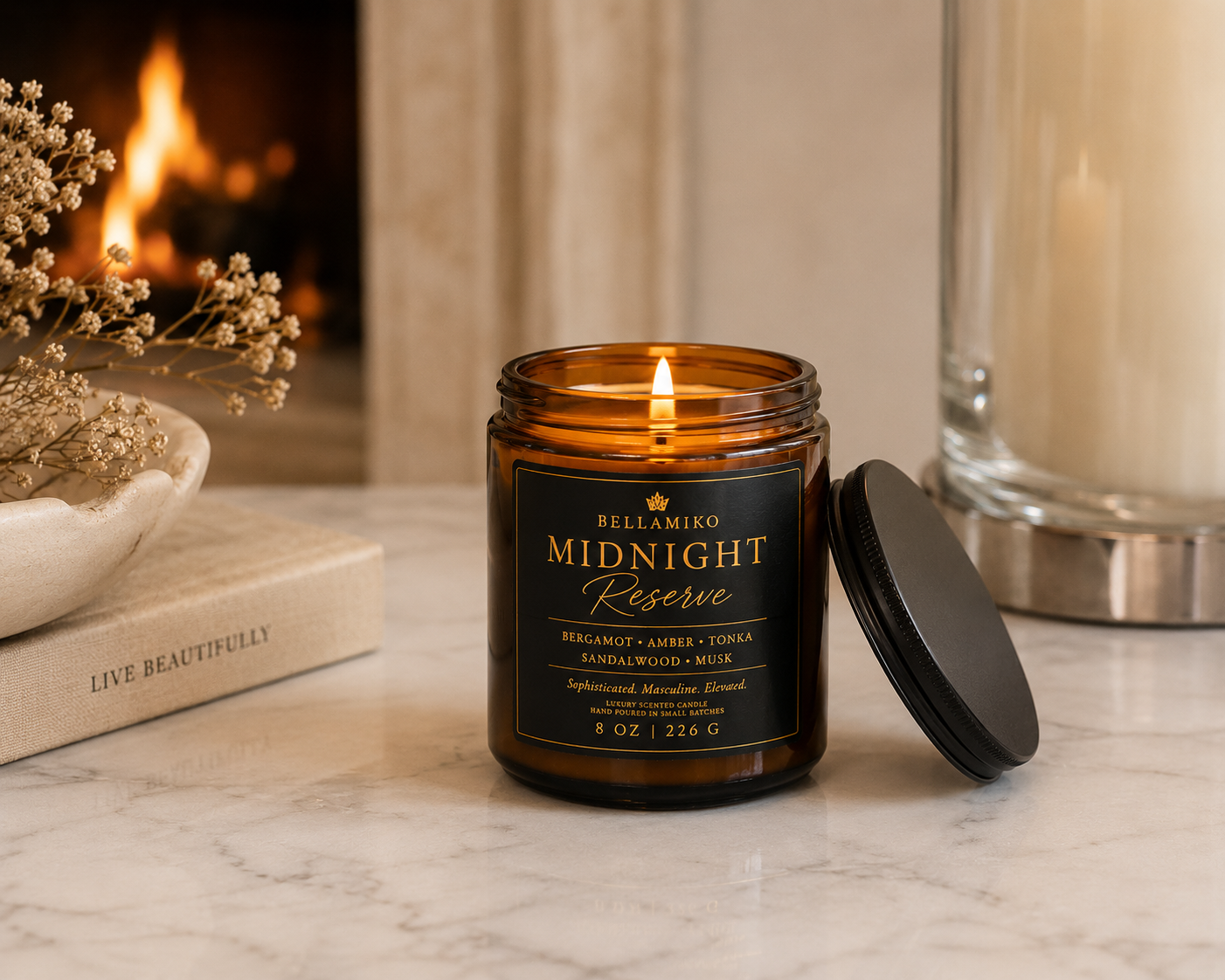 Midnight Reserve | Luxury Candle