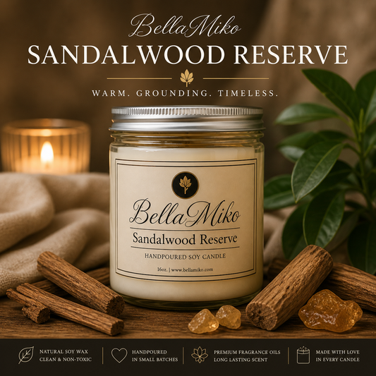 Sandalwood Reserve | BellaMiko Candle