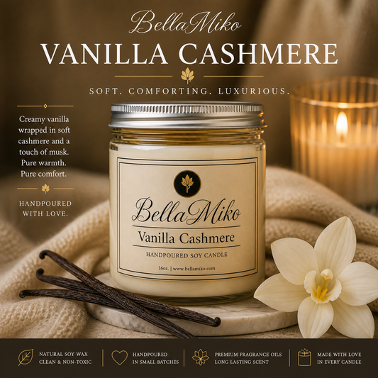 Vanilla Cashmere | BellaMiko Candle
