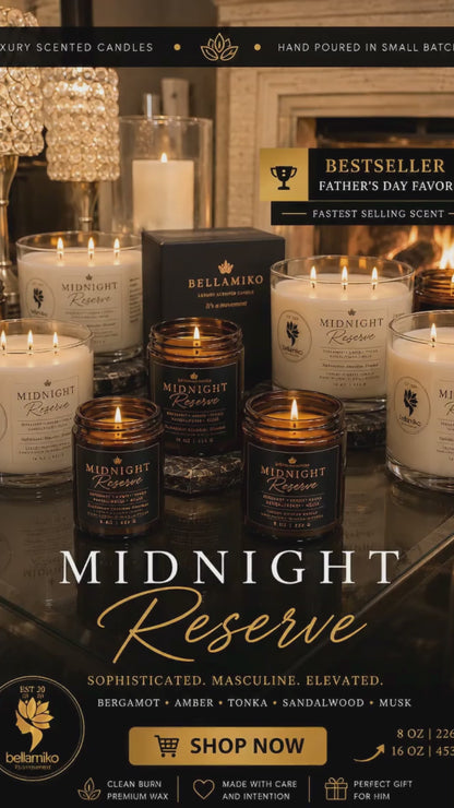 Midnight Reserve | Luxury Candle
